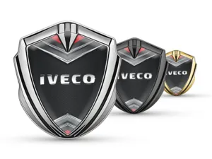 Iveco Emblem Metall Abzeichen Tuning Look Glänzend Detail